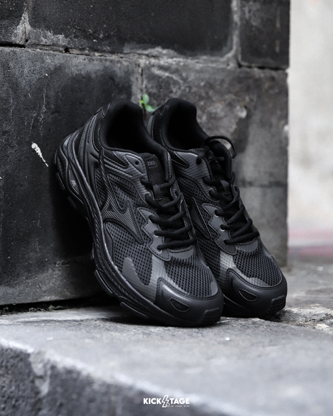 MIZUNO RACER S 復古 黑武士 黑魂 軟底 慢跑鞋 【D1GH223501】美津濃