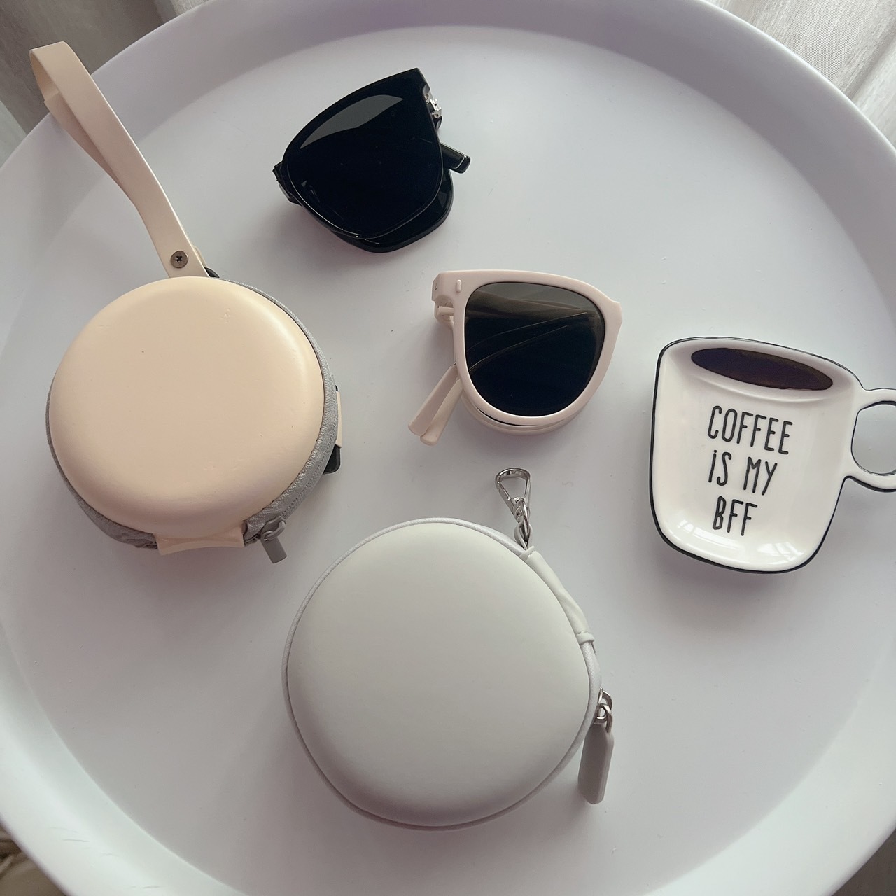 多功能眼鏡收納盒/二款/零錢包