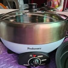 Proluxury 普樂氏 6L 多功能電火鍋 (附煎盤、蒸格）(PHP004060)