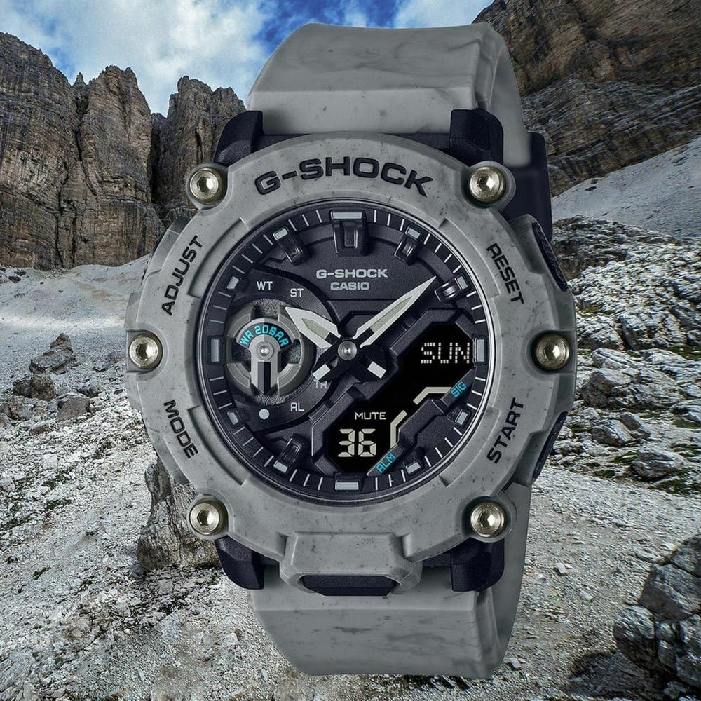 Casio G-Shock GA-2200SL-8A 手錶 (香港行貨)