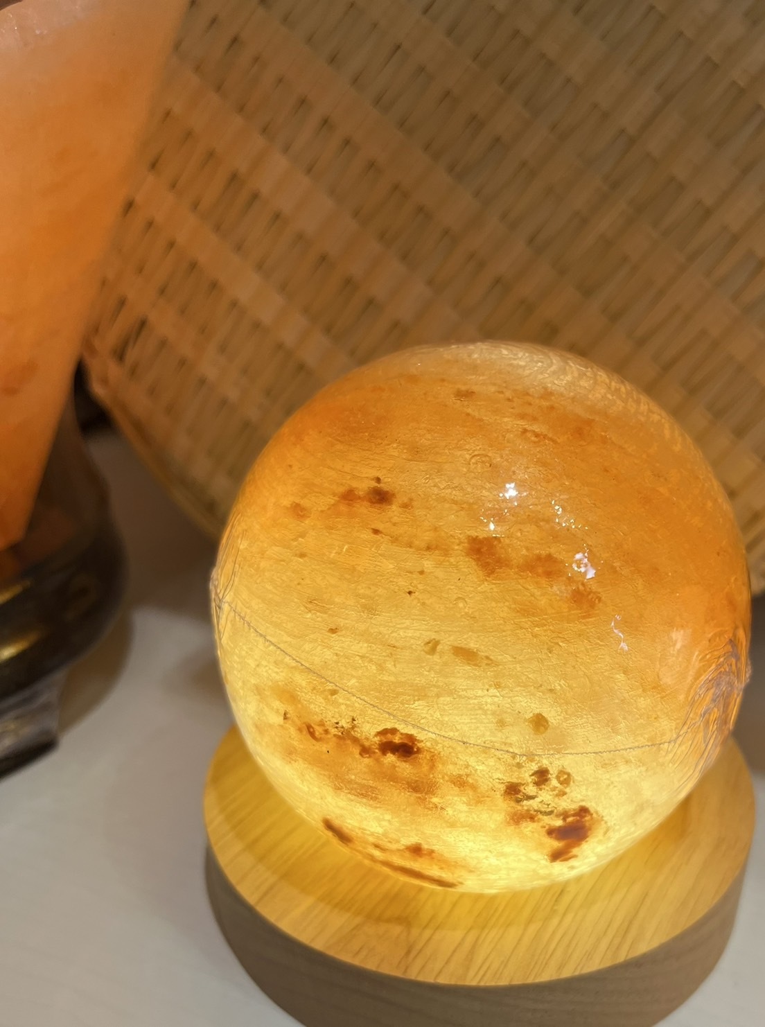 月亮星球~ 造型鹽燈M1