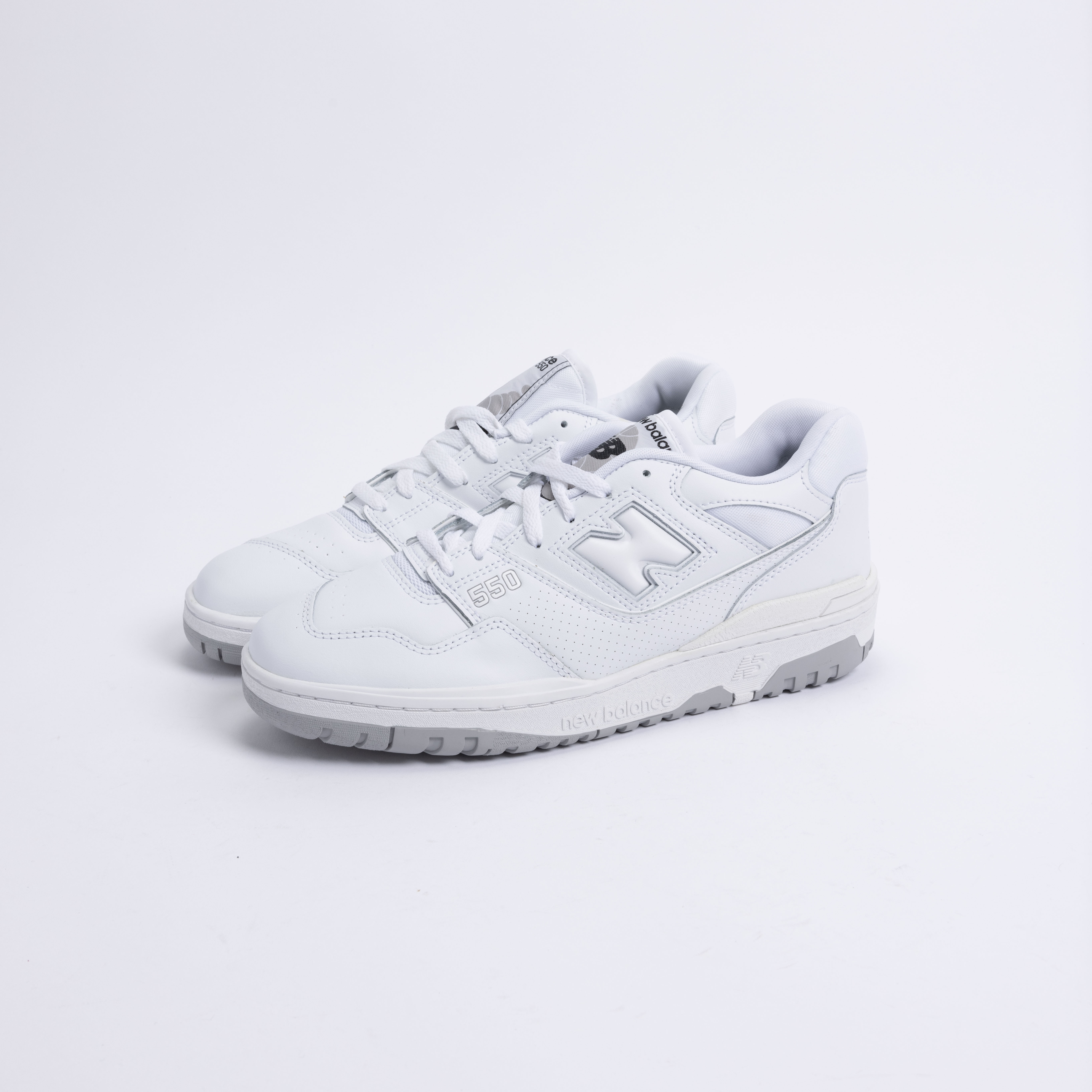 【瑕疵商品59】-(B1b)-NEW BALANCE 550 白灰 D楦- BB550PB1