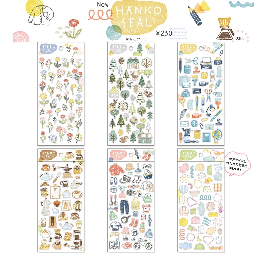 Hanko sticker / MINDWAVE / JAPAN