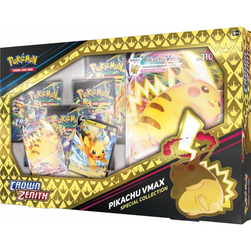 Pokémon TCG Box Crown Zenith Pikachu VMAX Special Collection