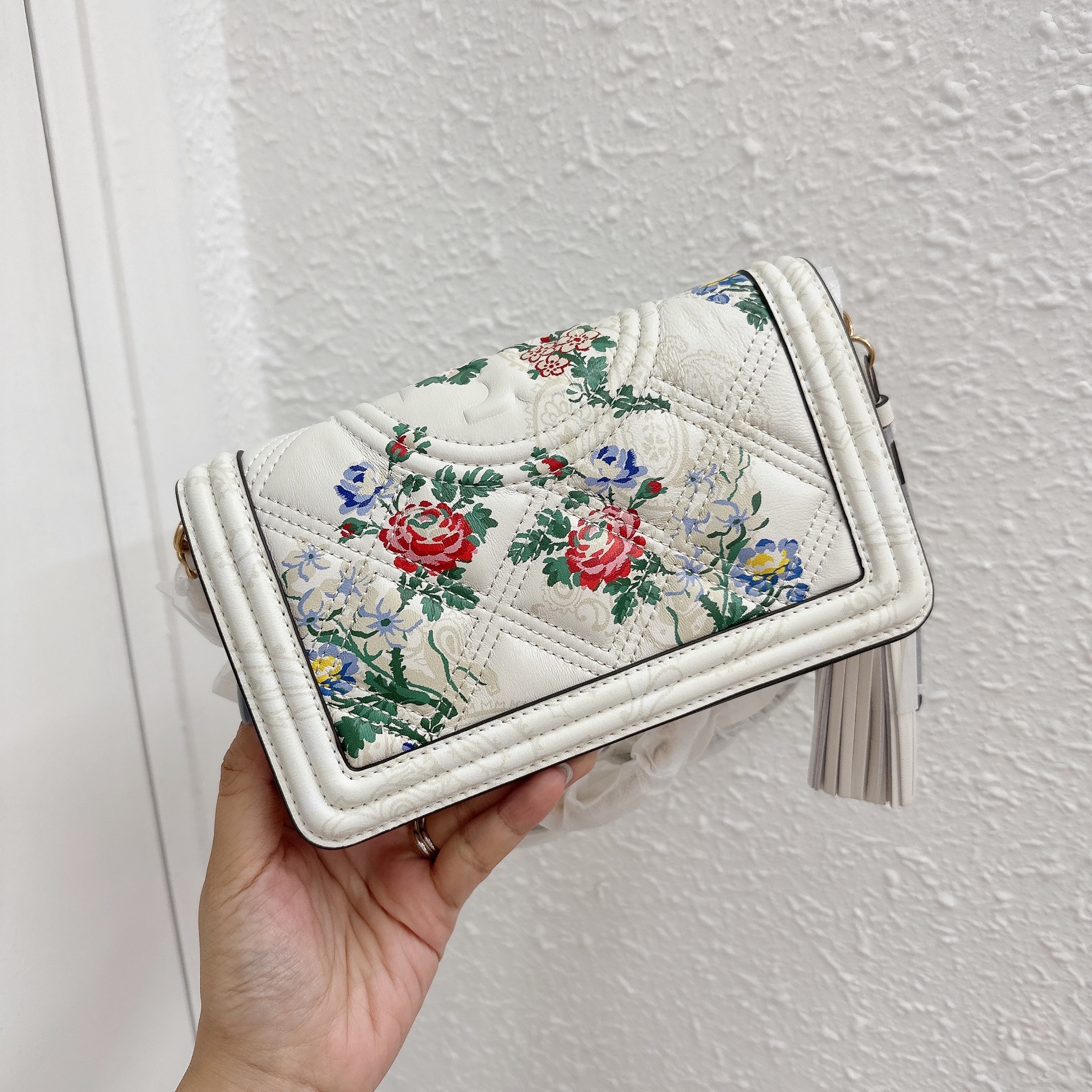 [香港現貨] Tory Burch Fleming Soft Wallet Crossbody