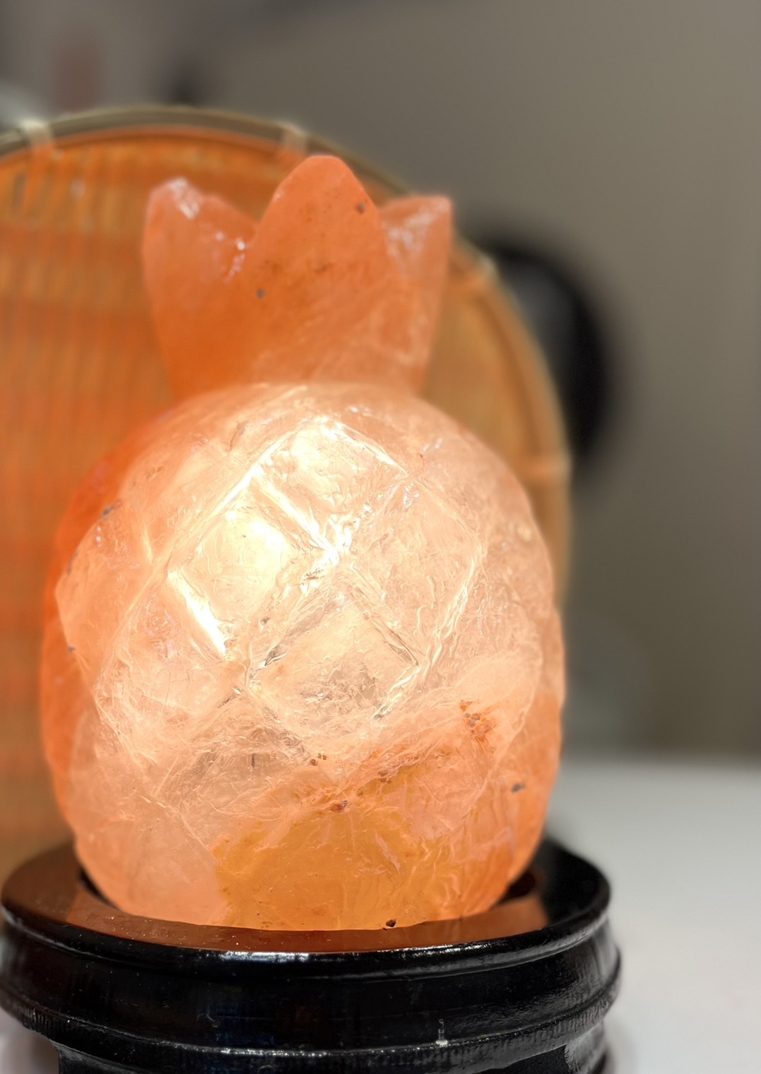 晶化鳳梨鹽燈 one and only 唯一一件 ~ 精選造型鹽燈