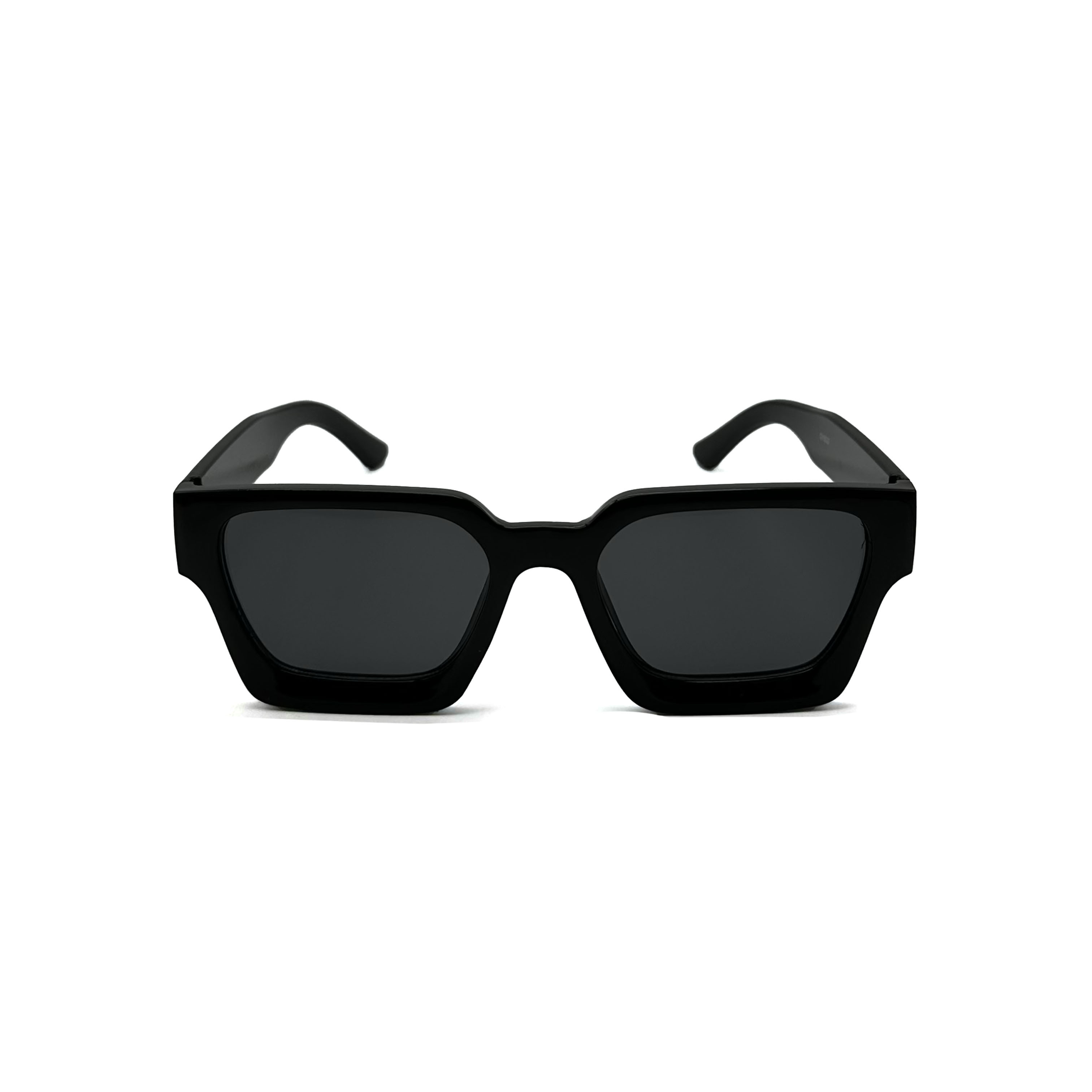 CHILL 簡約復古厚框墨鏡-黑