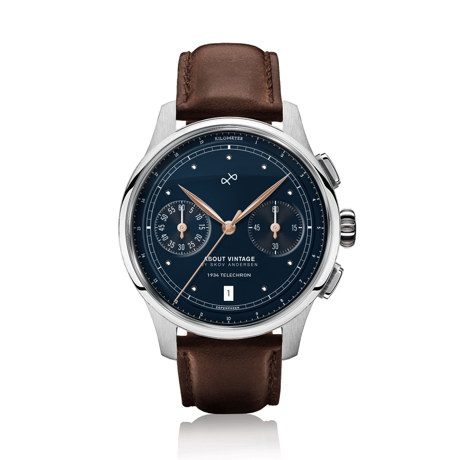 1934 Telechron - Steel / Blue