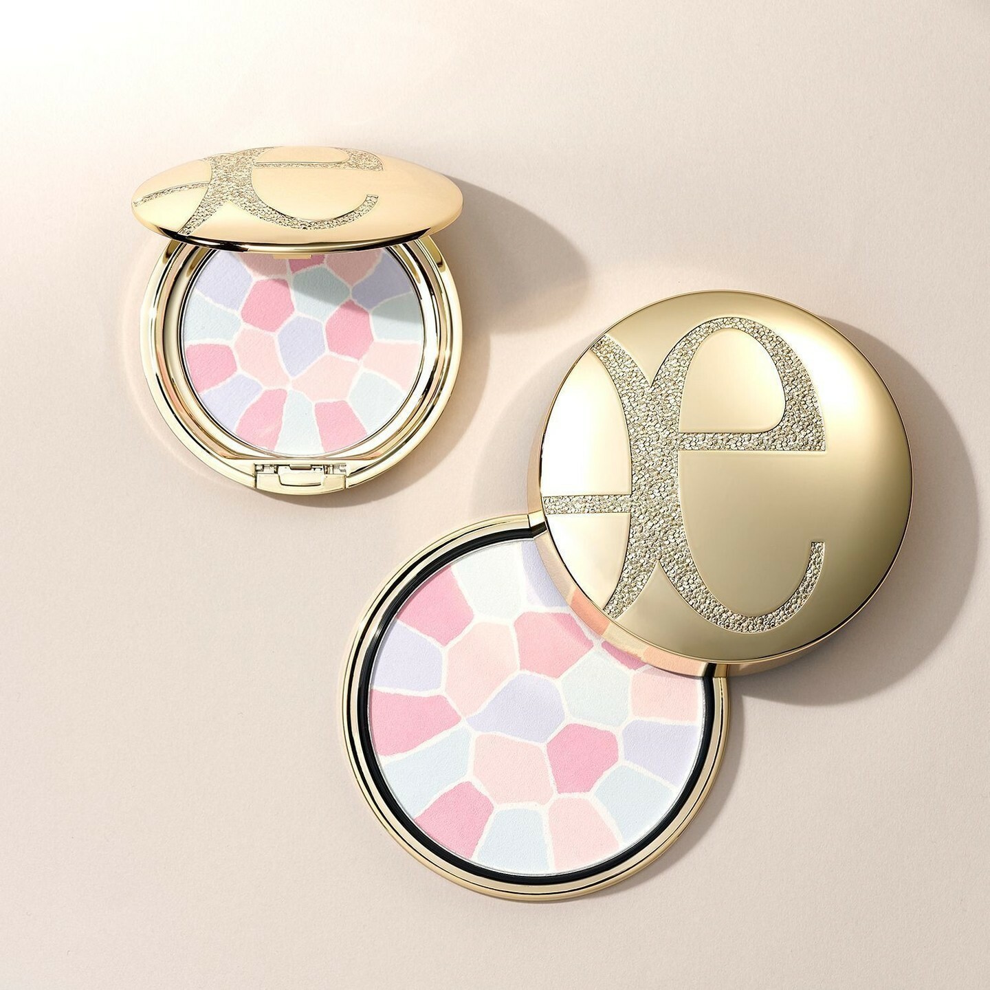 [限定] ELEGANCE La Poudre Haute Nuance 極緻定妝蜜粉餅 E大餅