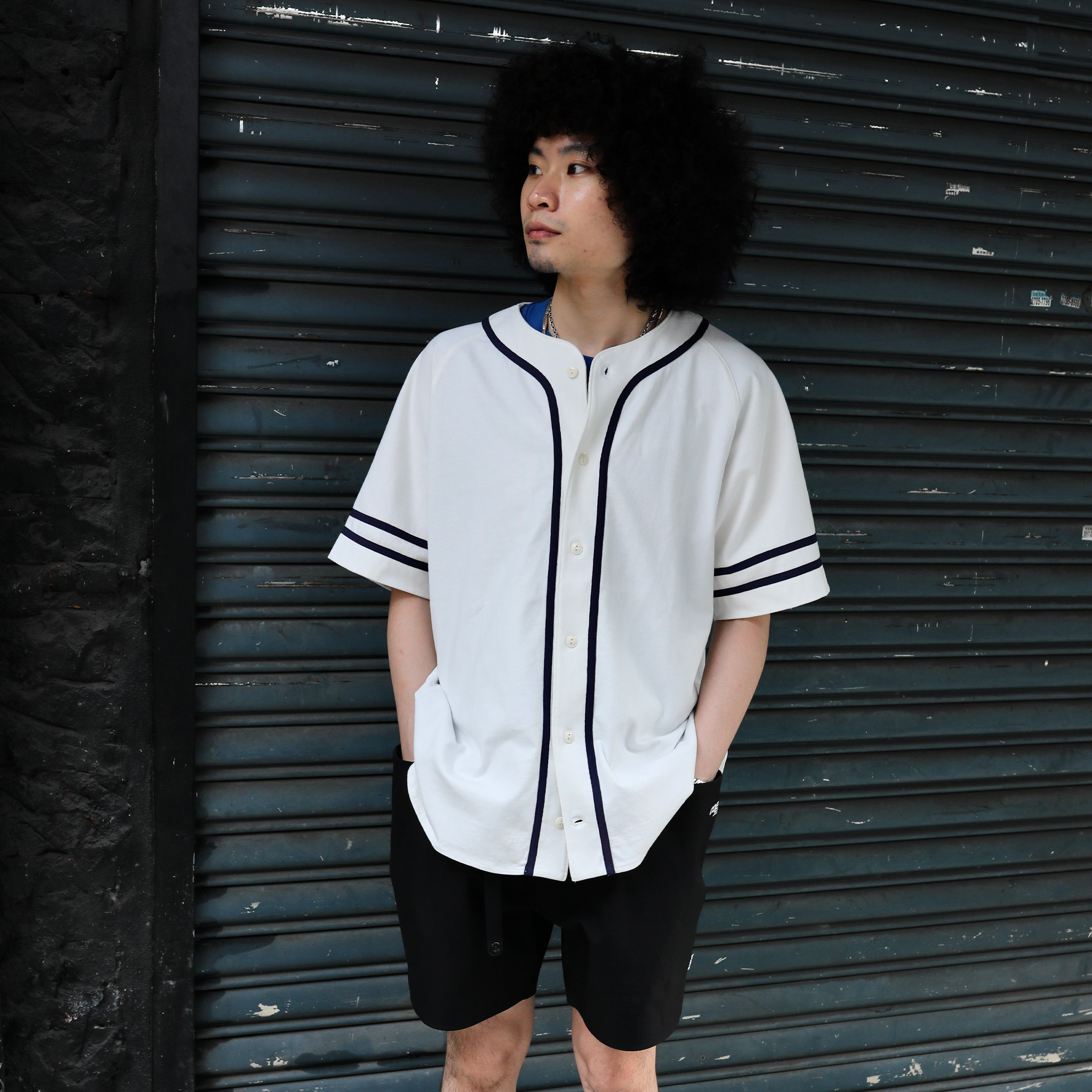 Barns Outfitters - Heavy Baseball Shirt (White)