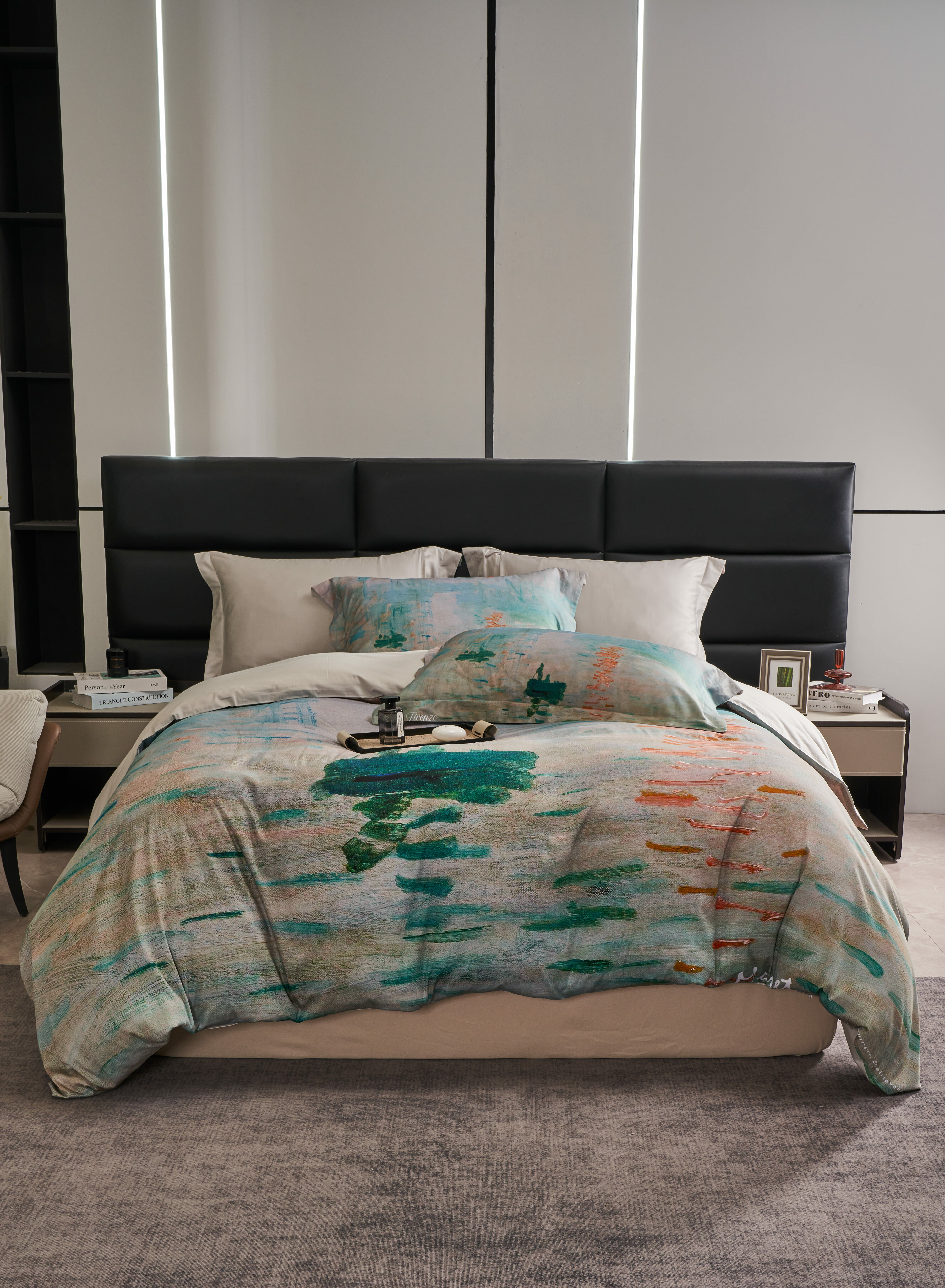 藝術床包｜莫內《日出印象》