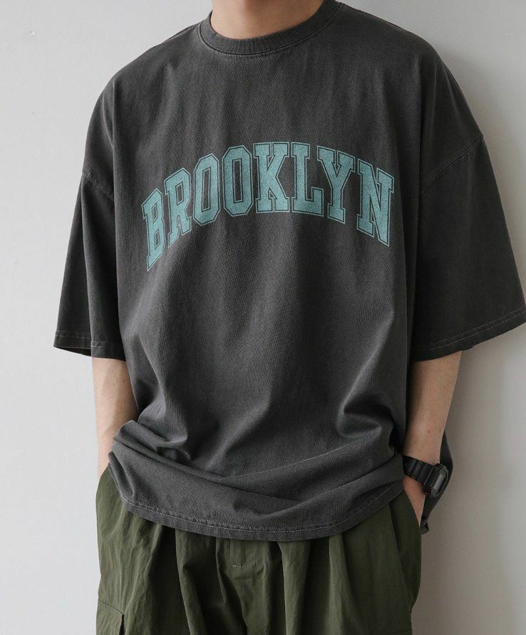 英文字短袖Tee manhattans-005T