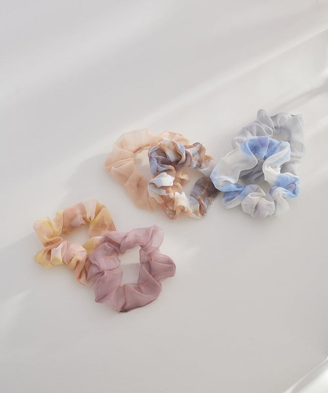 [日本制] 水彩髮圈