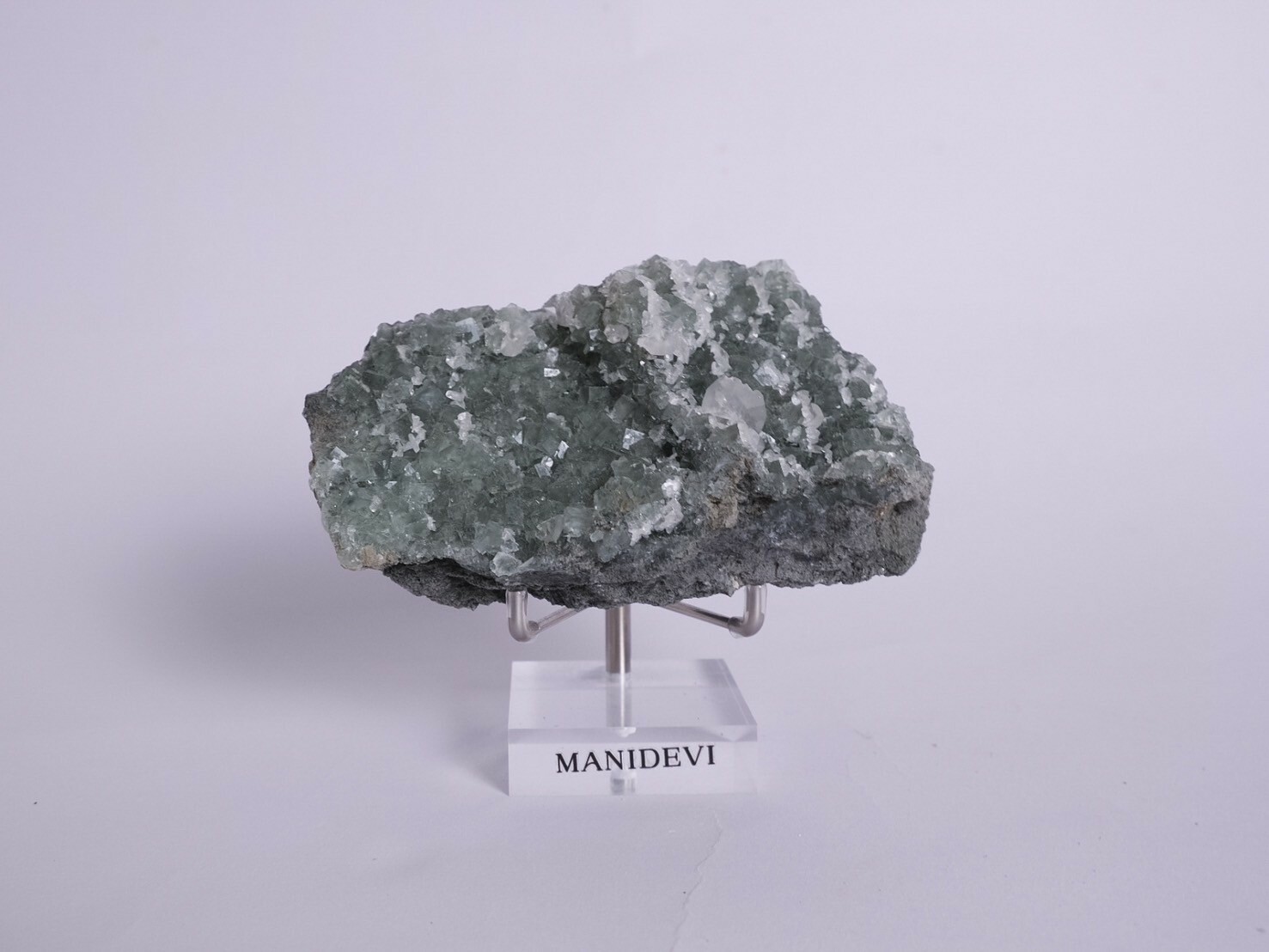 大天使連結礦頻-綠螢石共生方解石  MAGGFA087480