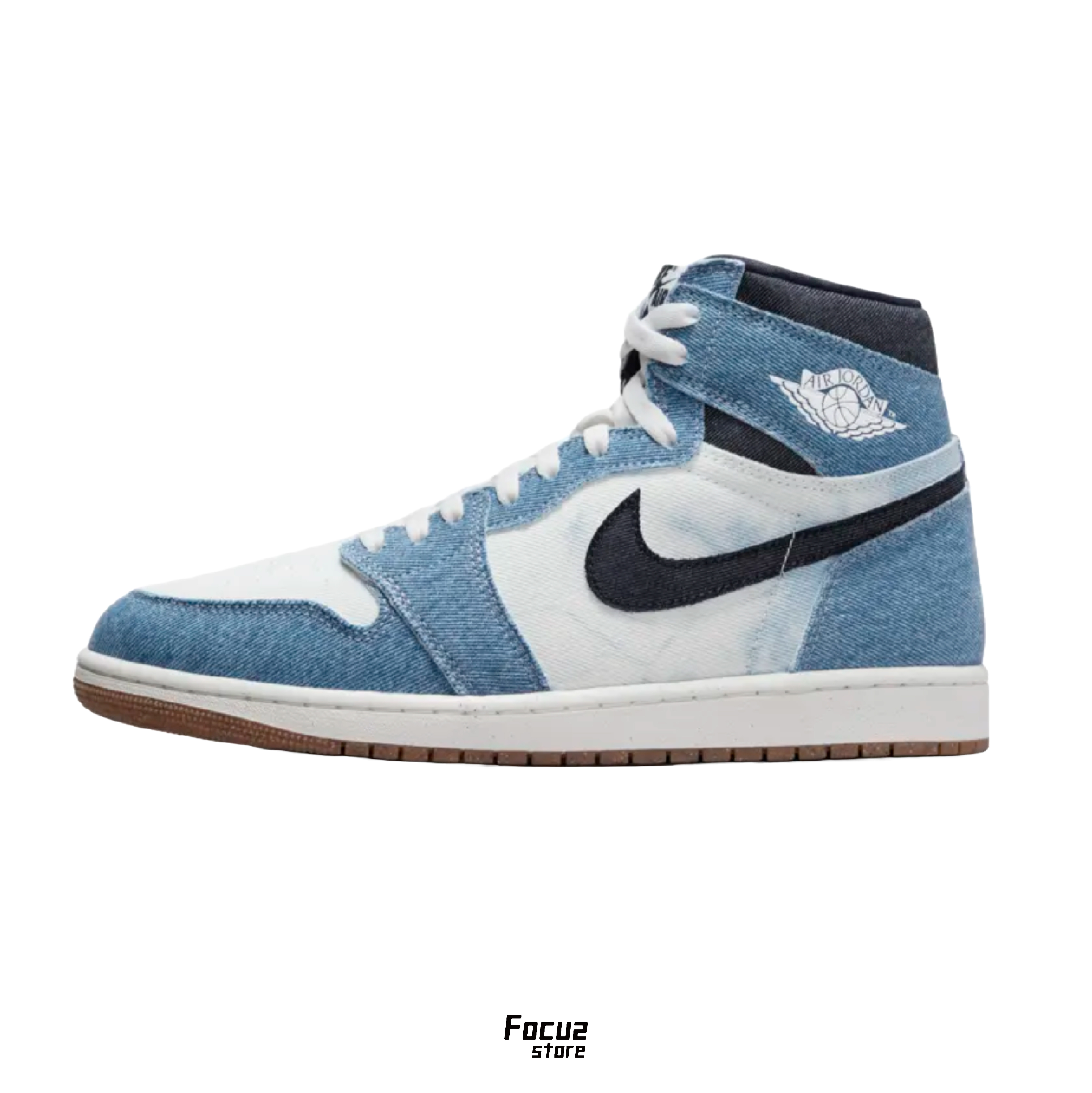 【Focus Store】現貨秒發 Nike Air Jordan 1 Retro High OG "Denim" 牛仔丹寧 高筒 FQ2947-100