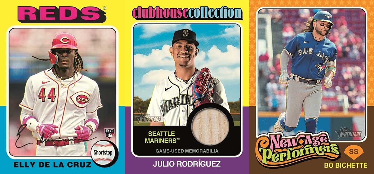 Topps 2024 Heritage Baseball Blaster Box 球員卡 卡盒