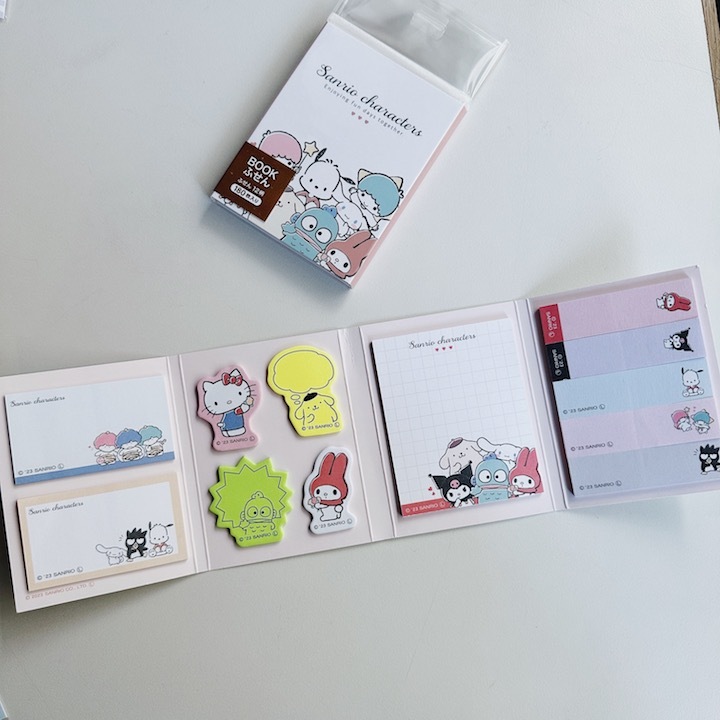 三麗鷗 180枚書型便條貼|日本Sanrio