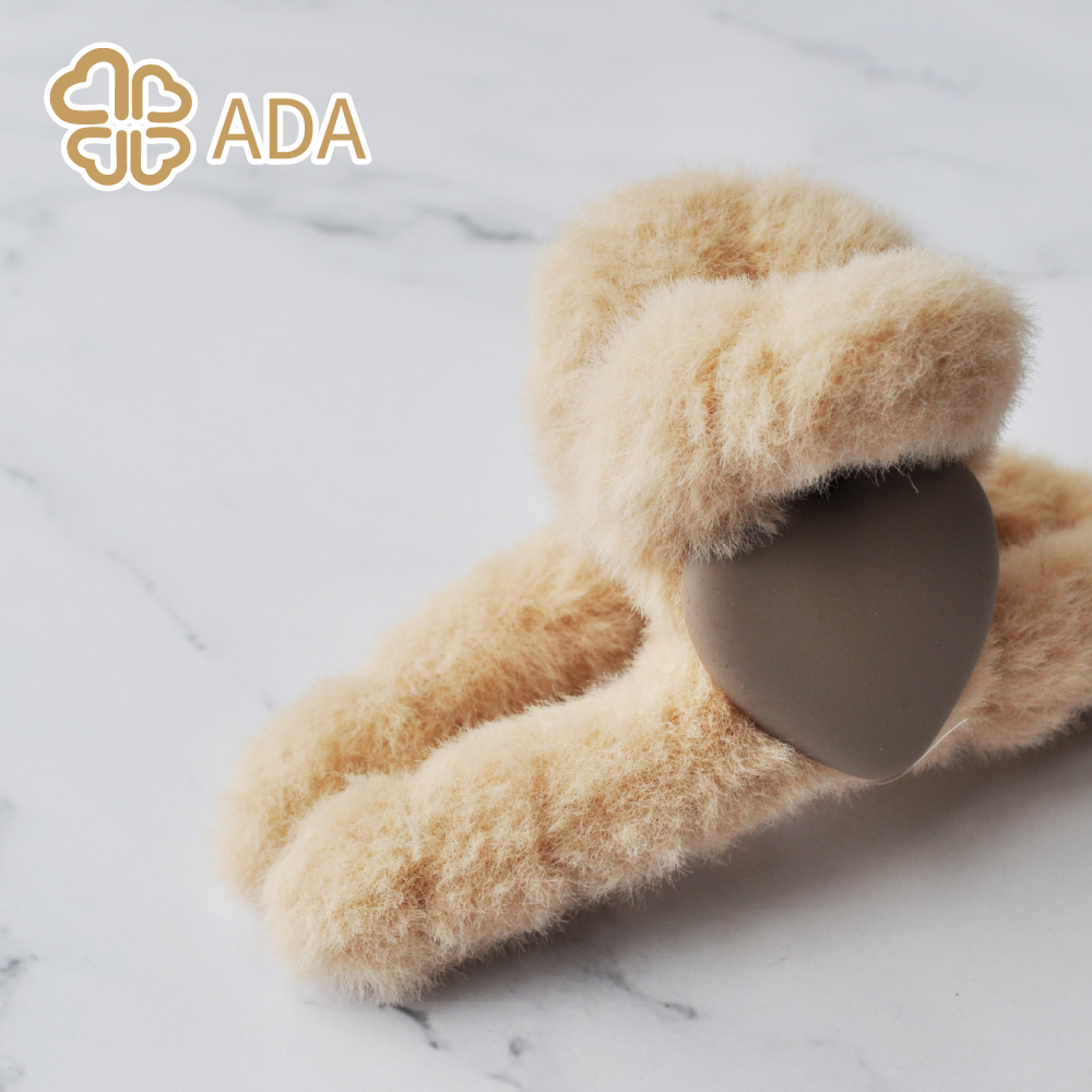 ADA 咖啡愛心毛絨中抓夾1入