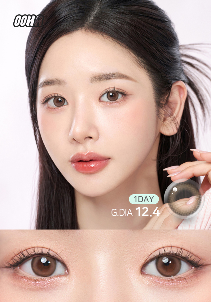 [日拋] OOHA 1 Day Kyoto Brown 日拋隱形眼鏡｜每盒10片