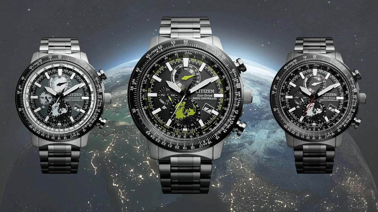 星辰 CITIZEN PROMASTER/光動能無線電遙控 手錶 Geo Trekker 型號 BY3006-53H / BY3006-53E / BY3005-56G