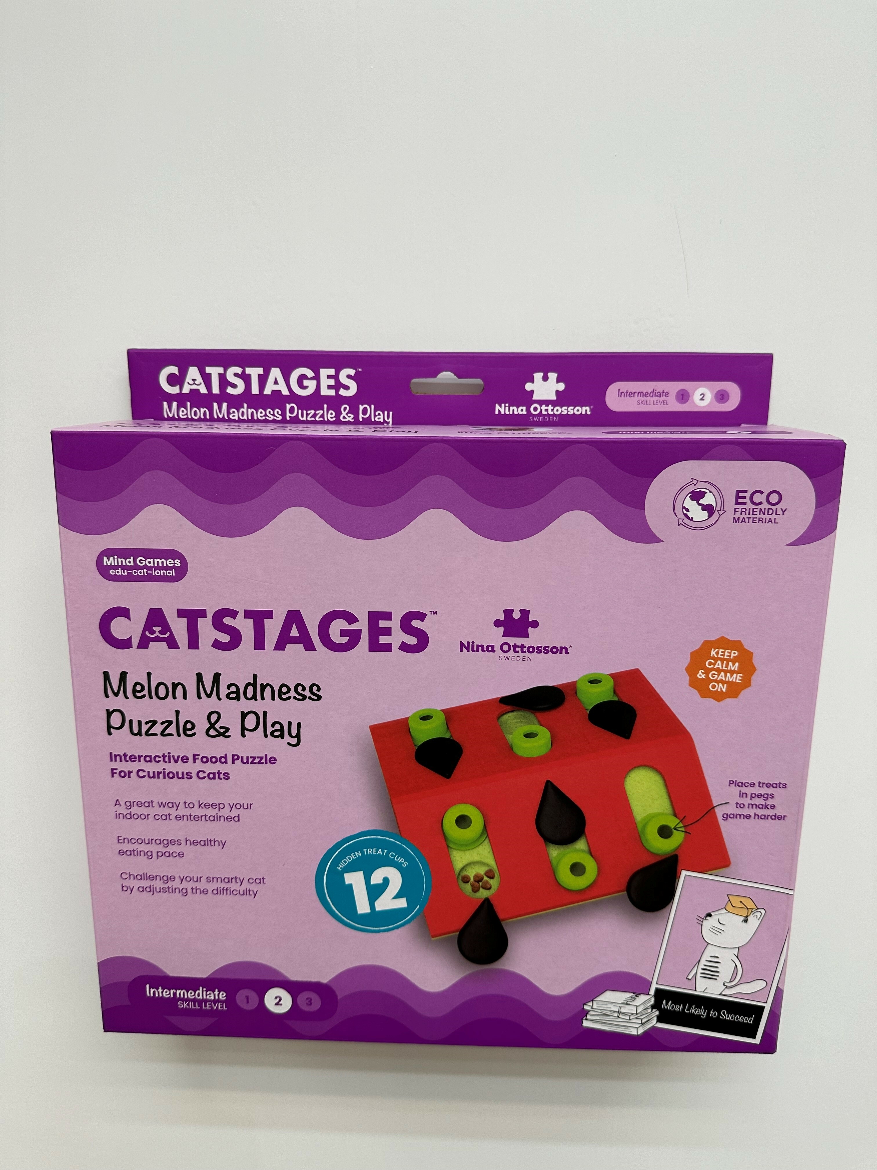 Nina Ottosson - 西瓜拼盤-智力遊戲 (難度2: 低階)