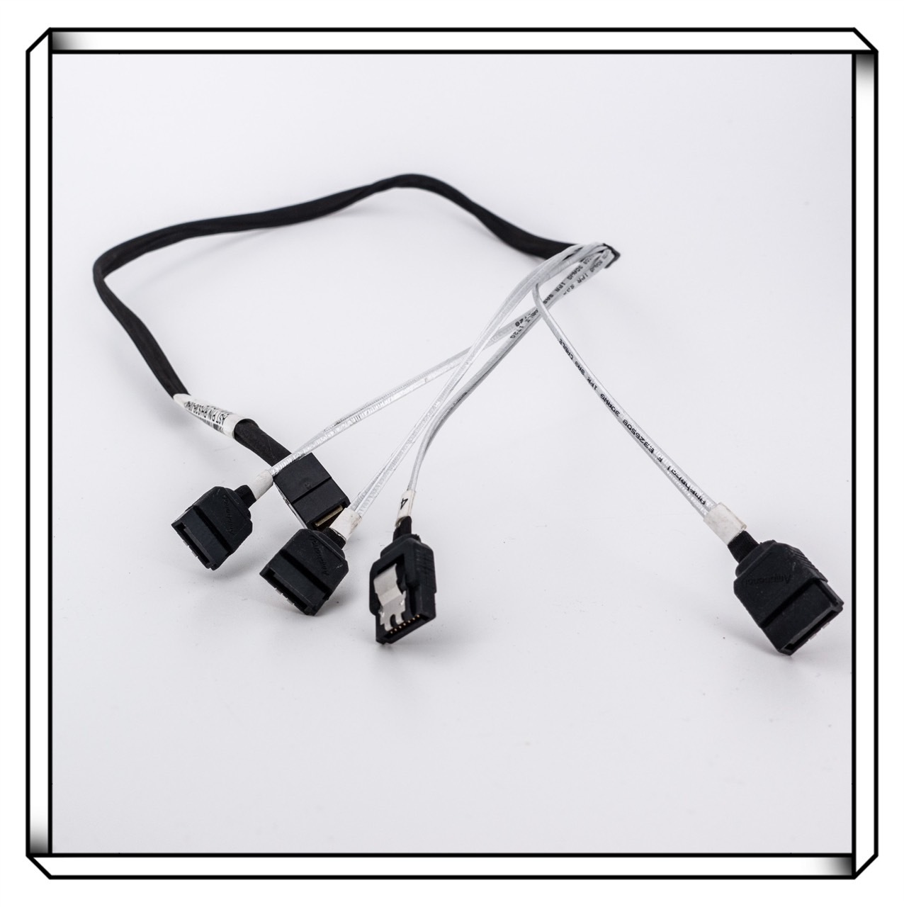 反向線 Mini SAS HD SFF8643 轉4 SATA 主機板連接線