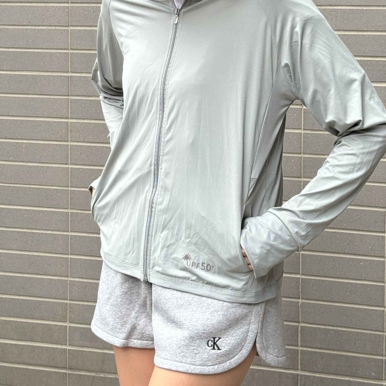 #現貨出清 冰絲涼感防曬衣 防曬外套 有帽 正常版 有口袋 UPF50+