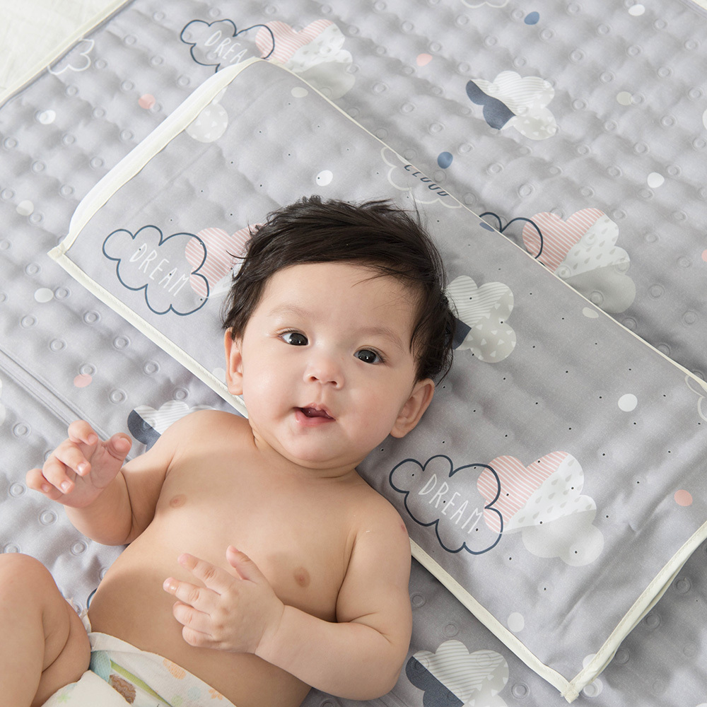 瞬涼降溫寢具組｜lolbaby韓國 Hi Jell-O涼感蒟蒻床墊(加大款)+枕頭｜多款可選