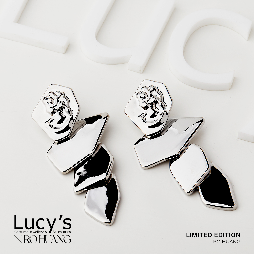 Lucy's X RO HUANG．耳環 (二色) (116627/116628)