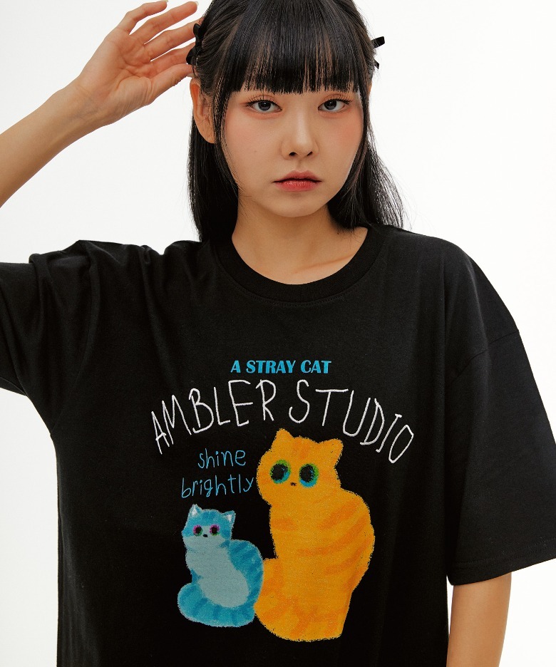 預訂｜AMBLER Stray Cat T-Shirt (2 COLOR)