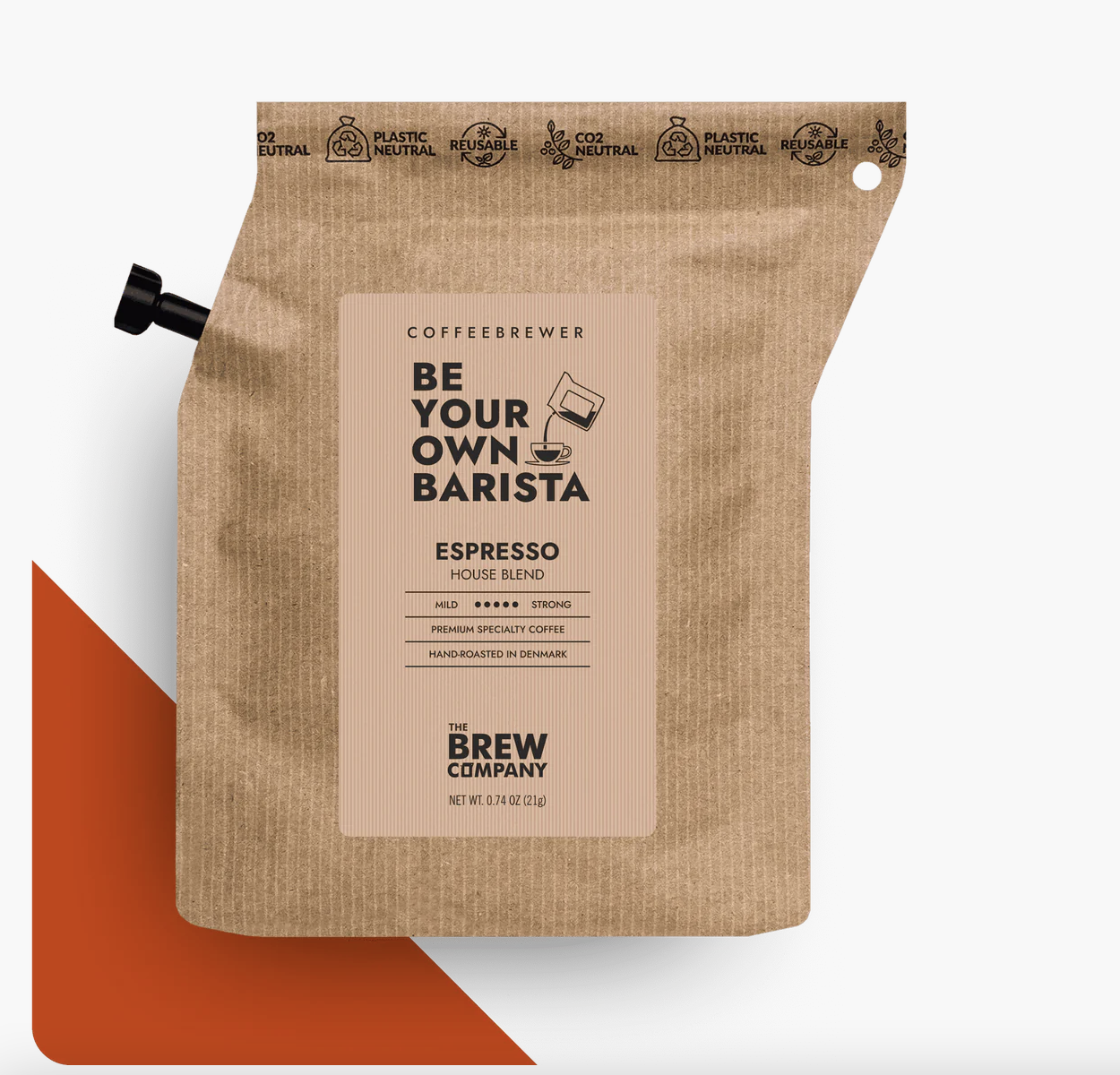 Grower's Cup Espresso House Blend Coffeebrewer - 便攜式手沖咖啡包