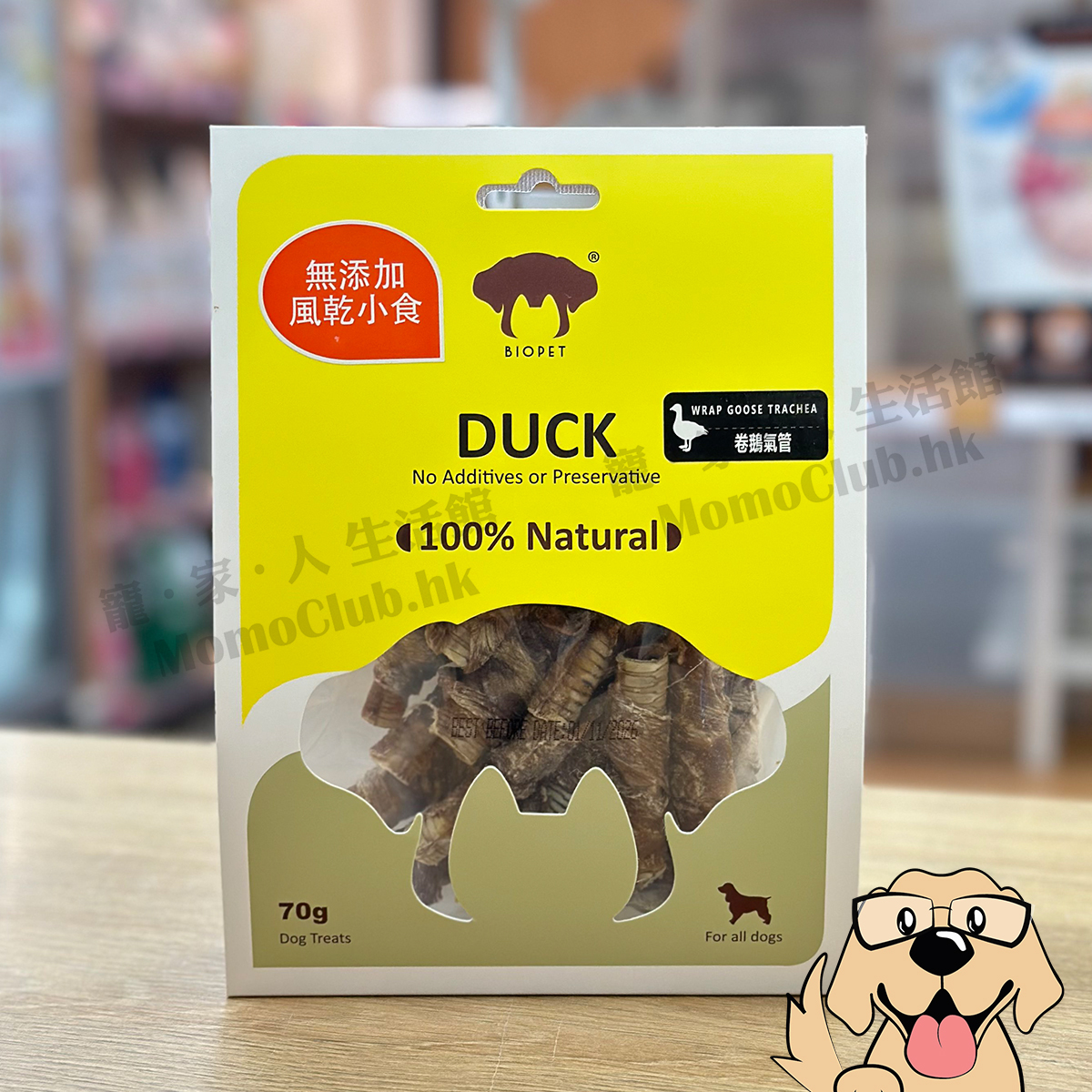Biopet - 鴨肉卷鵝氣 70g [犬用]