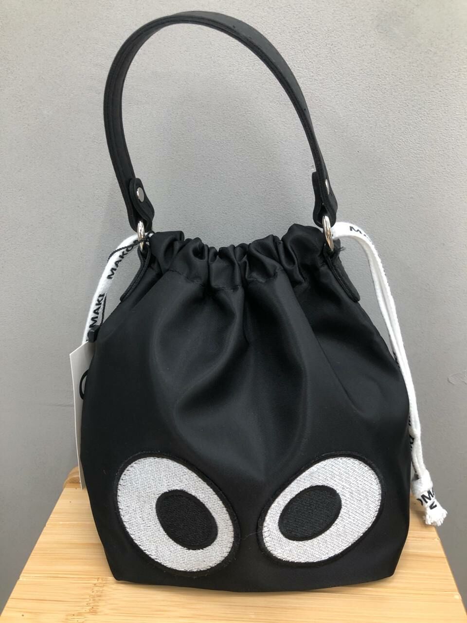 [S] MAKOMAKI BIG EYE BUCKET,BLACK, SMMK106 (SMMK106)