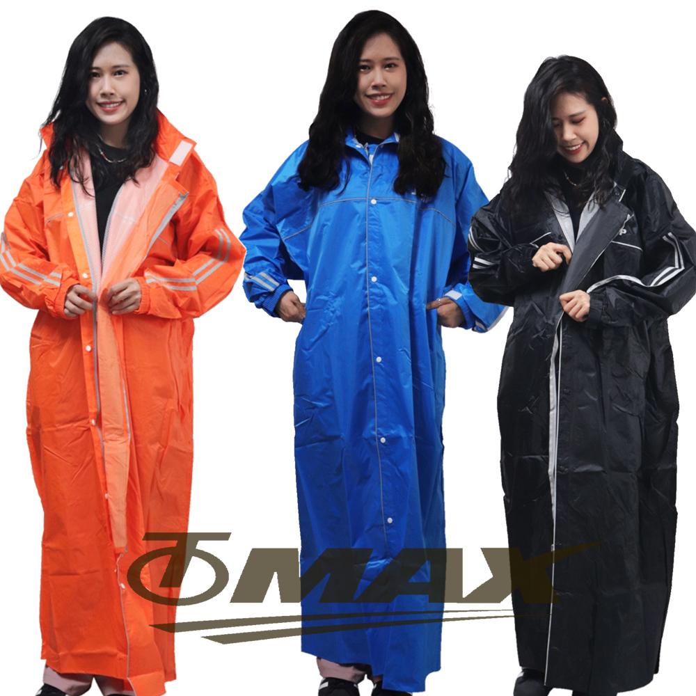 JUMP優雅內網前開連身風雨衣+通用鞋套 破盤下殺 OMAX歐妹思購物網