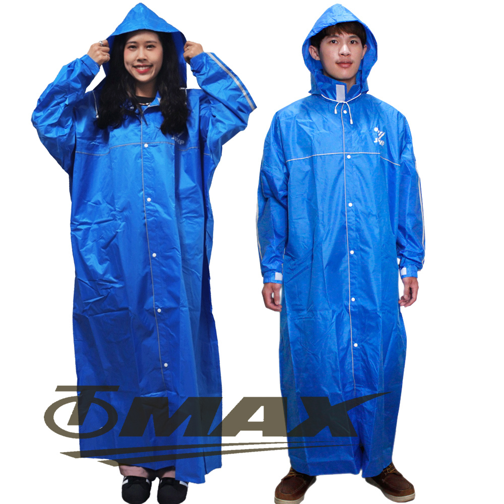 JUMP優雅內網前開連身風雨衣+通用鞋套 破盤下殺 OMAX歐妹思購物網