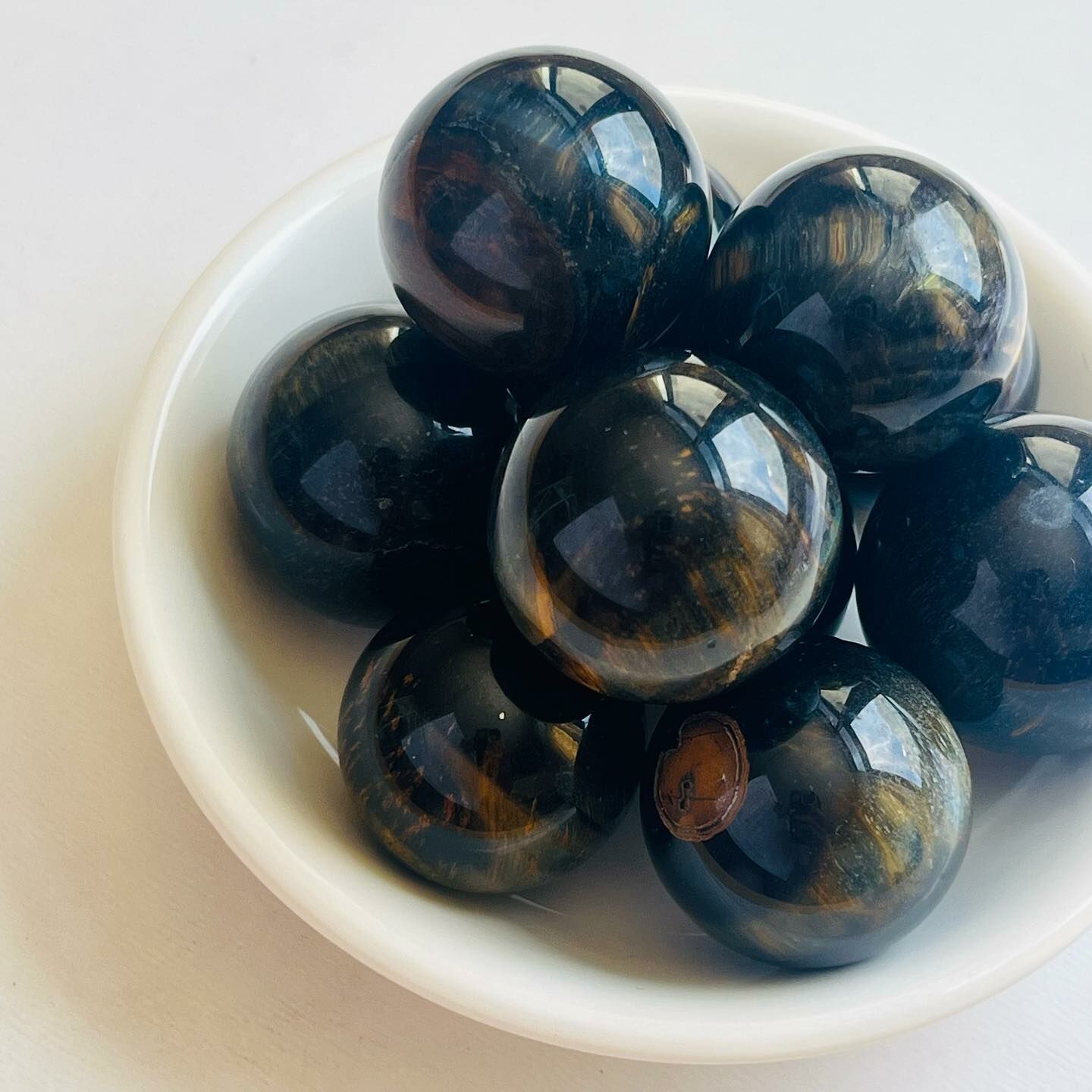 [原石] 藍虎眼石 水晶球