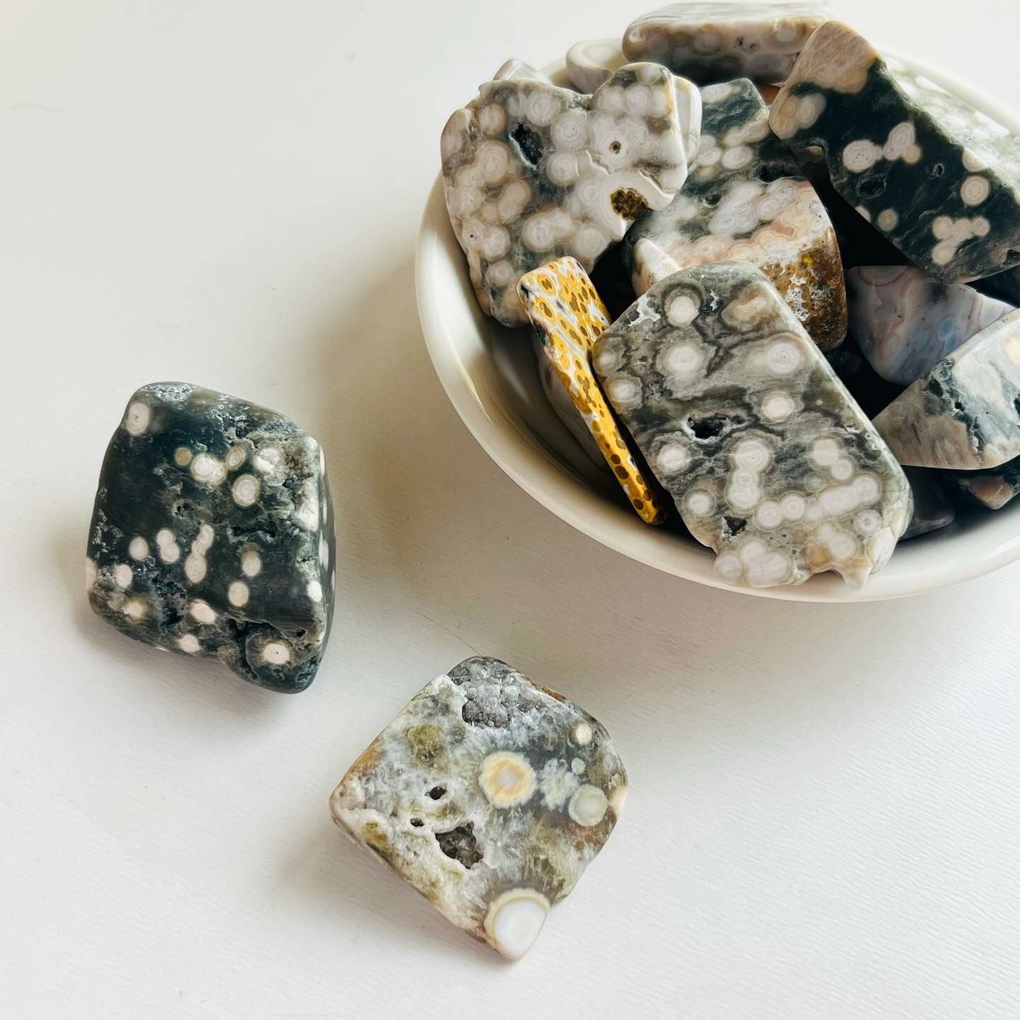 [原石] 馬達加斯加海洋碧玉 老礦料