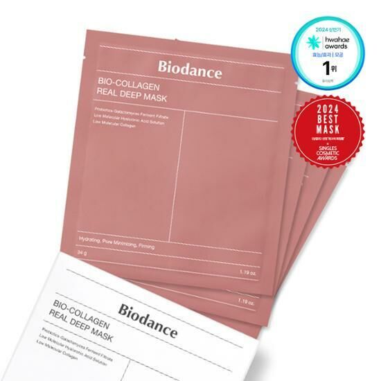 Biodance Bio-Collagen Real Deep Mask [4PCS]