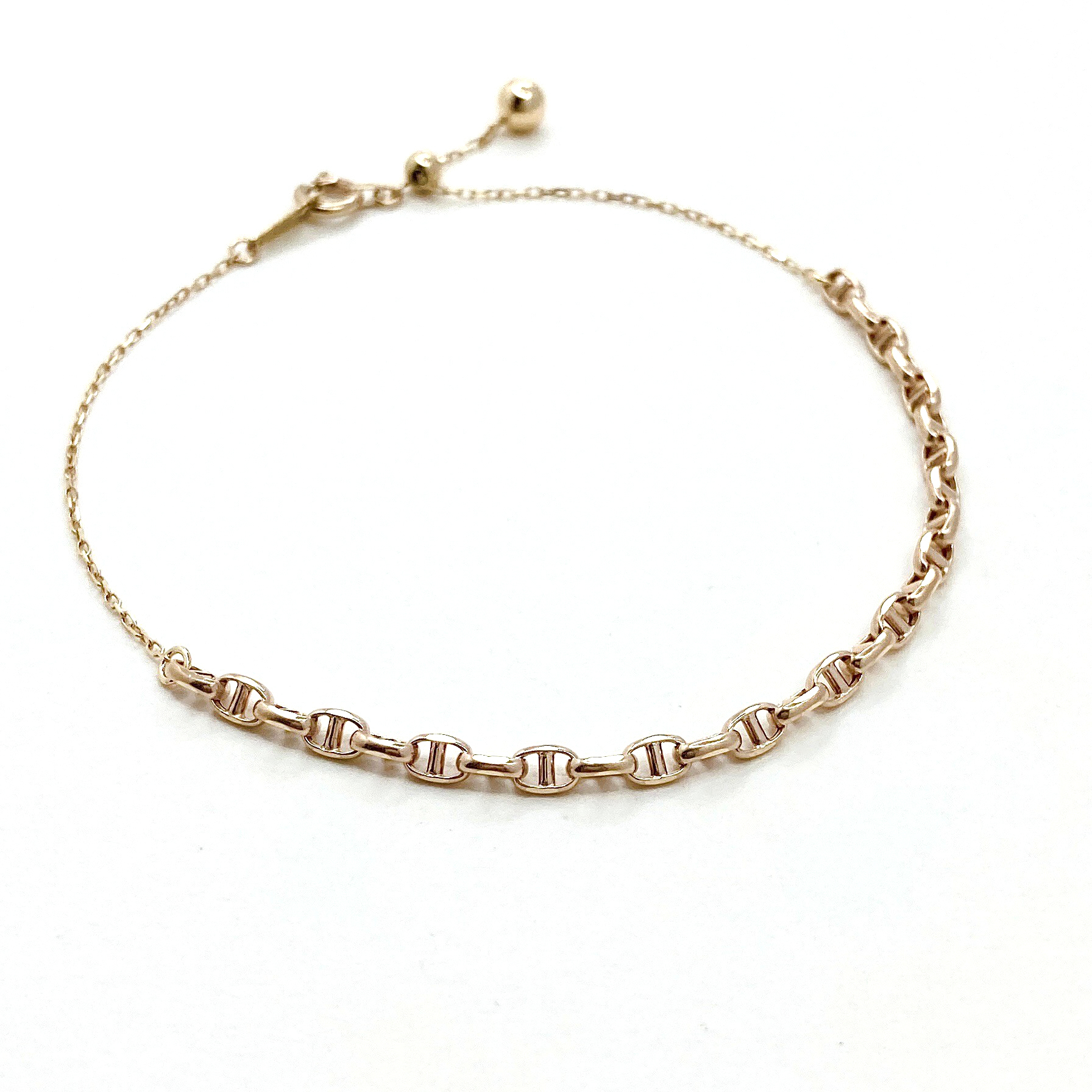 K10 小豬鼻立體手鍊