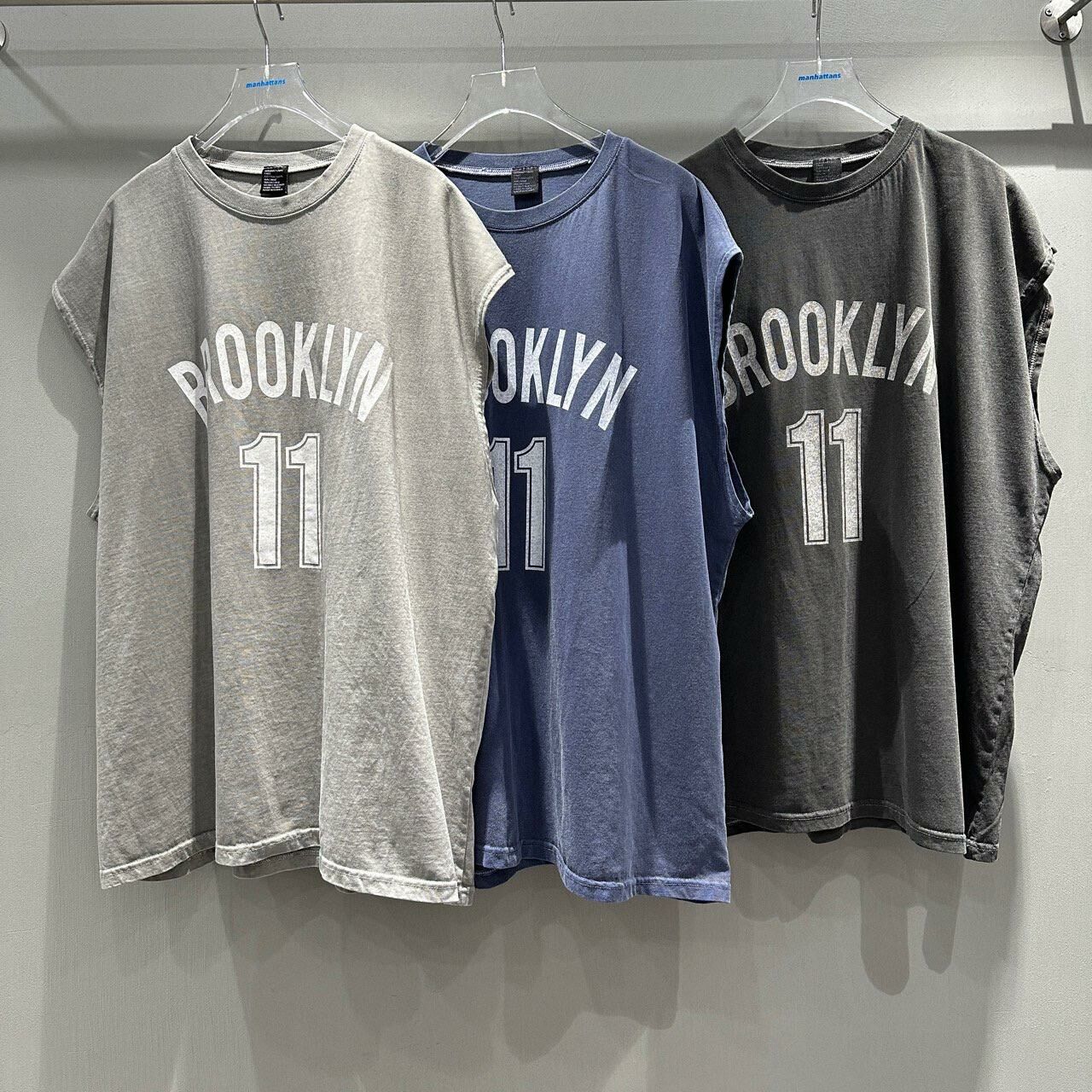 英文字背心 manhattans-008V