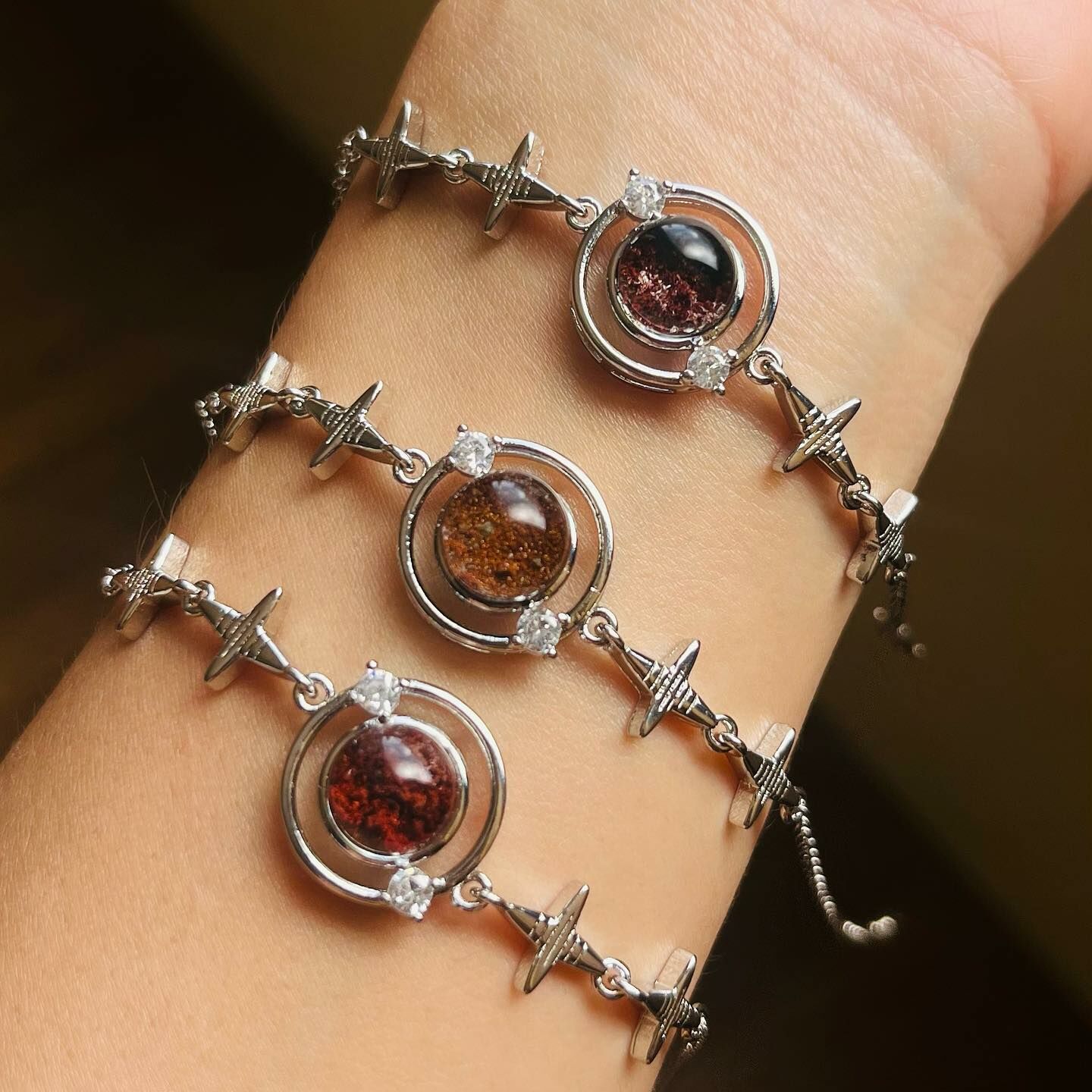 [原石] 紅幽靈水晶 手鏈