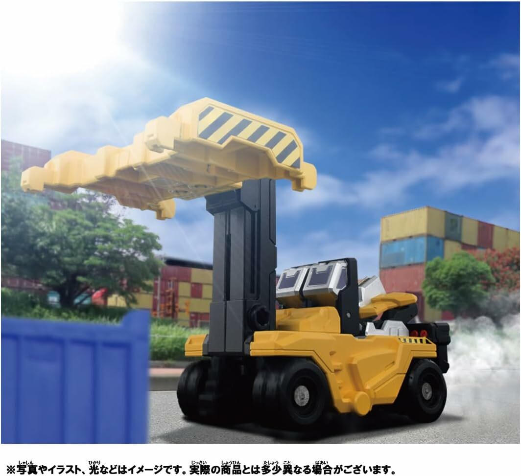 TAKARA TOMY 》新幹線變形機器人變革世代E6 小町號堆高機型態