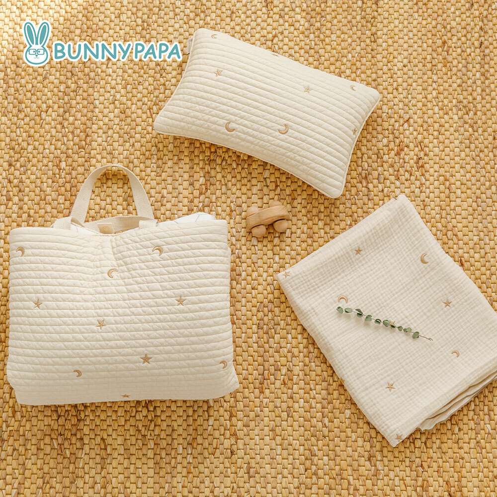 【BUNNYPAPA】韓國四季雙面枕頭被三件套 - 四款可選