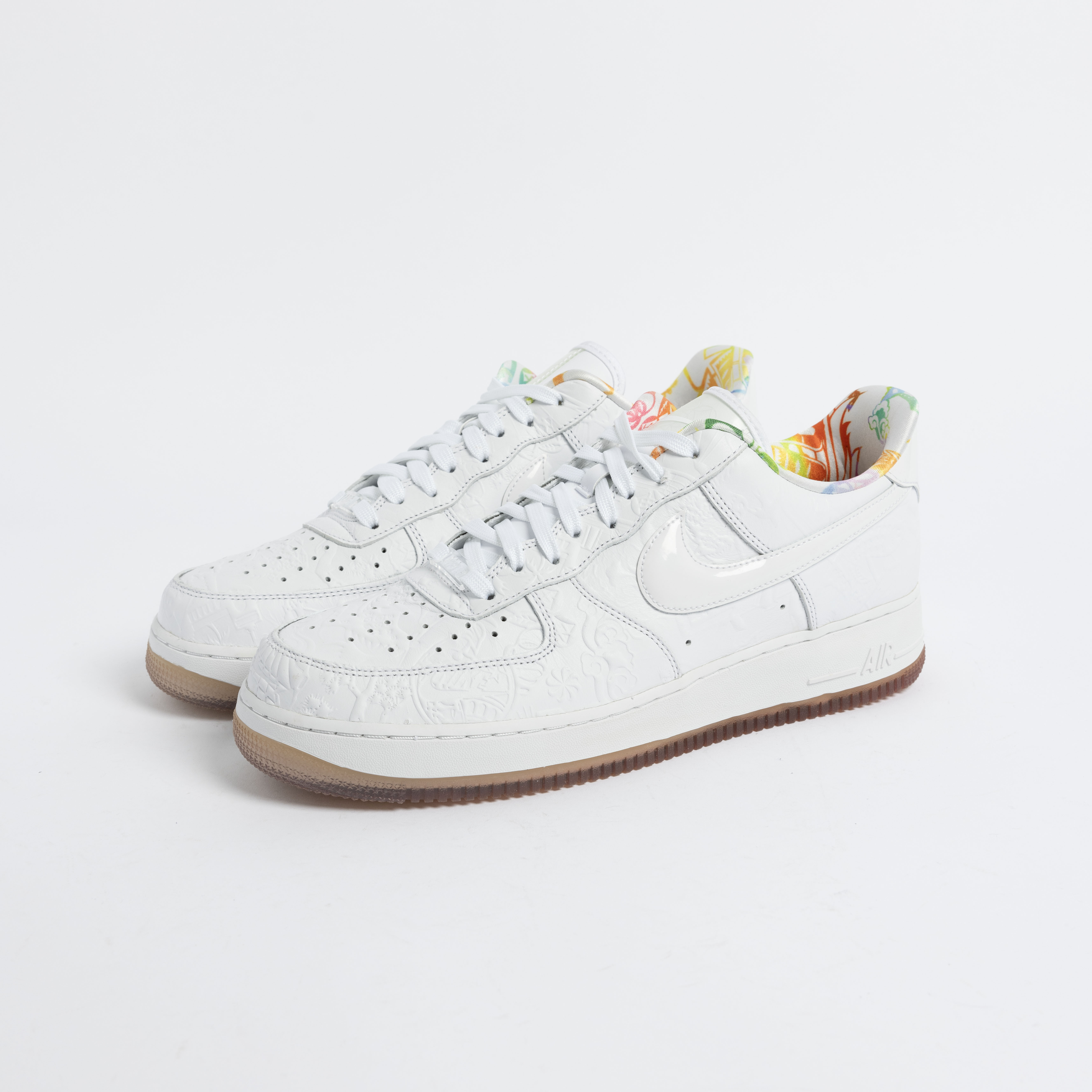 【瑕疵商品71】-(E1a)-NIKE AIR FORCE 1 '07 PRM "CNY" 白-CU8870 117