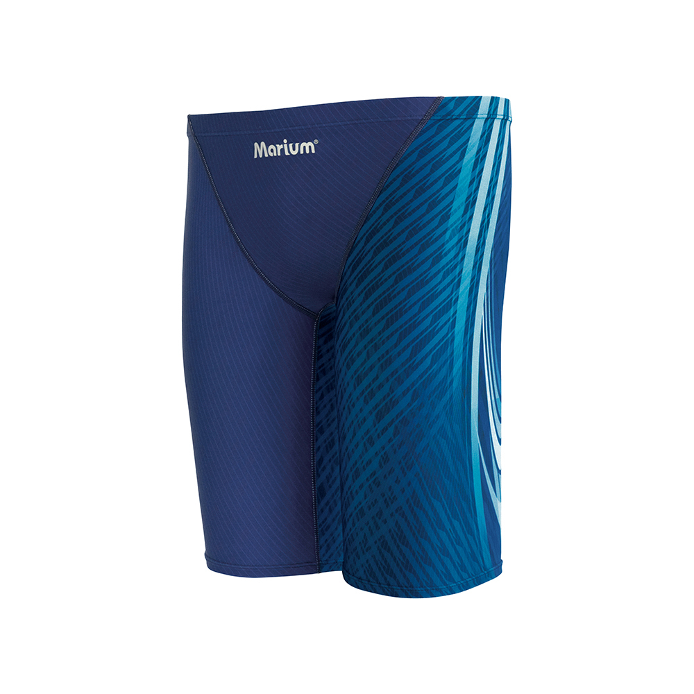 MAR-24123 大男競賽型泳褲 - 鯊鱗