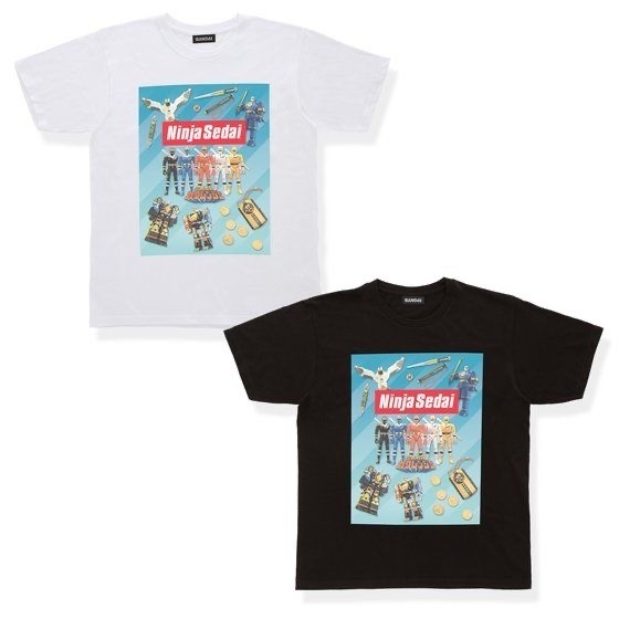 230852 Pbandai 預訂2025/7月 忍者戦隊カクレンジャー　玩具デザイン　Ｔシャツ