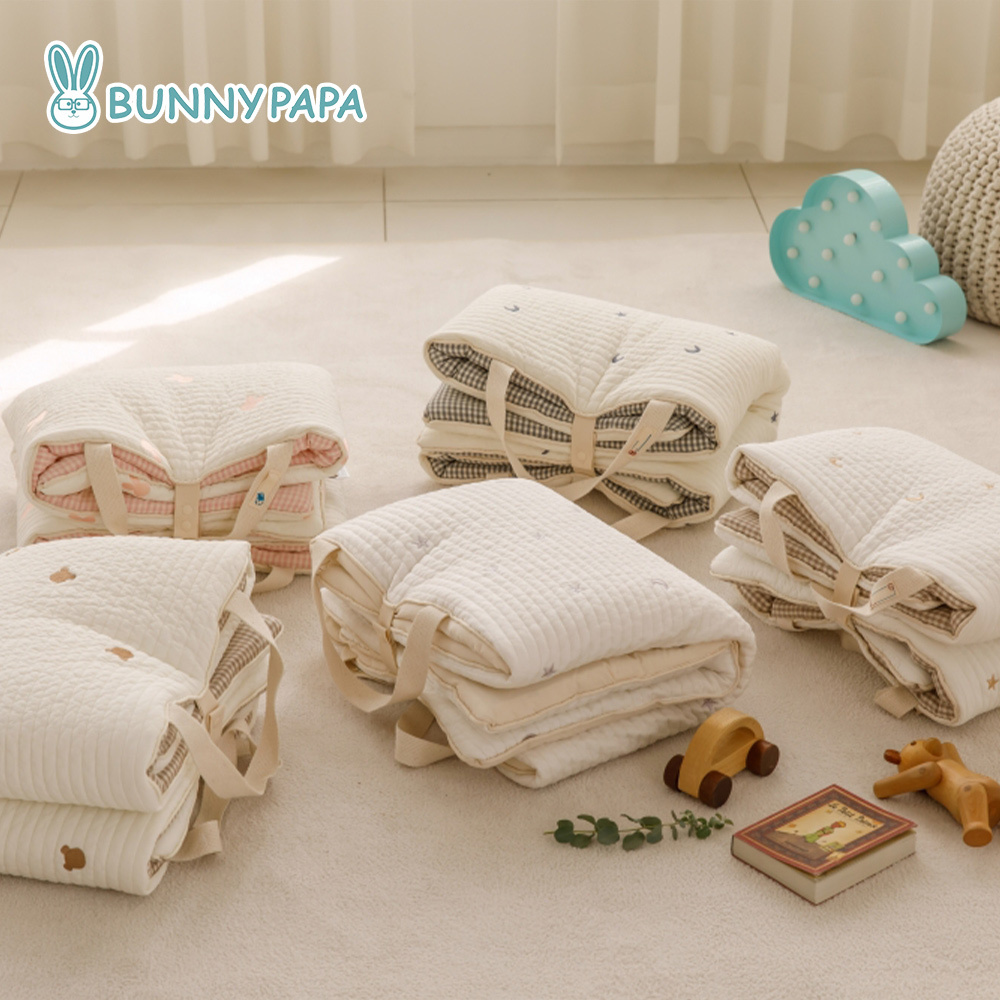 【BUNNYPAPA】韓國雙面用被套三件組 - 四款可選
