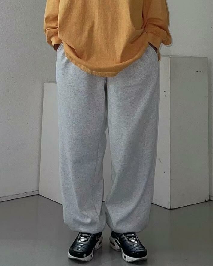 淨色束腳棉質運動褲 manhattans-014P