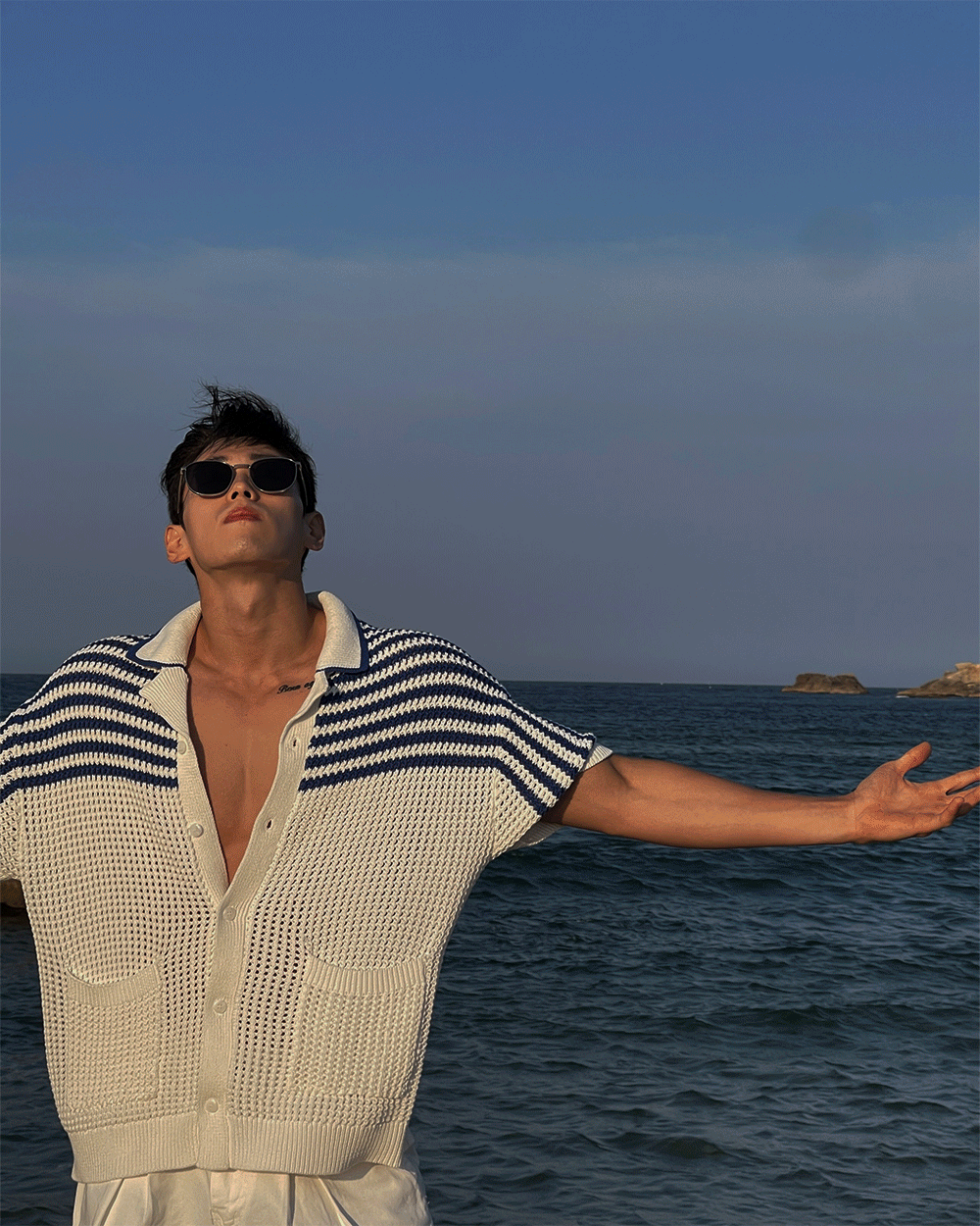 浪潮海洋領開衫