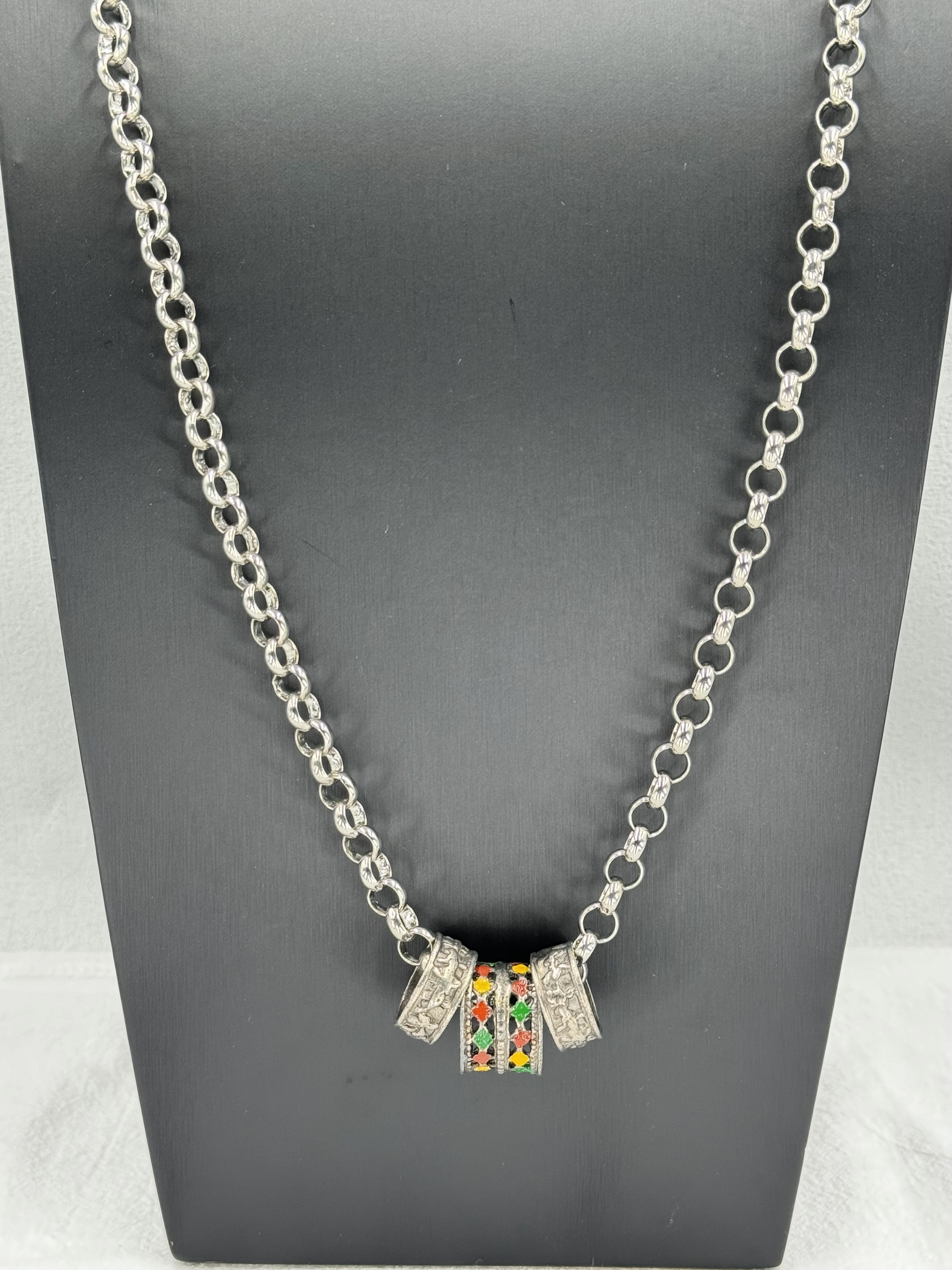 H1-三個戒長鍊90cm